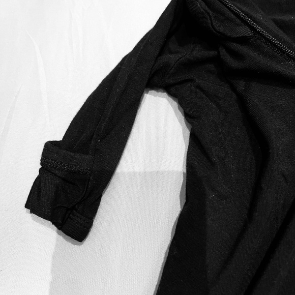 Kyte Newborn Zippered Footie Sleeper Midnight (Black) - Picture 3 of 4